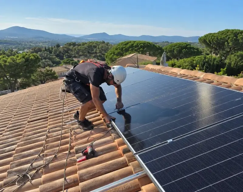 Installateur panneaux solaires Saint-Cannat — pose photovoltaïque sur toiture