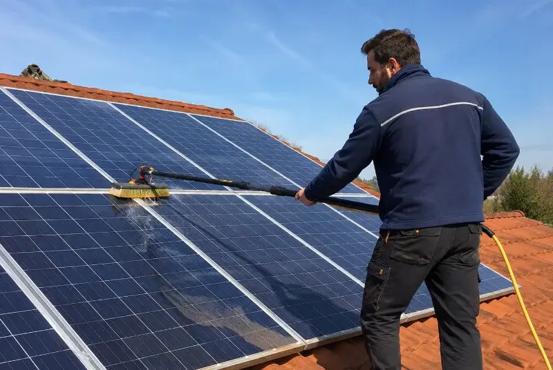 Nettoyage et entretien de panneaux solaires à Saint-Cannat