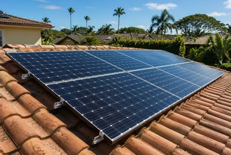 Installation de panneaux solaires à Saint-Cannat