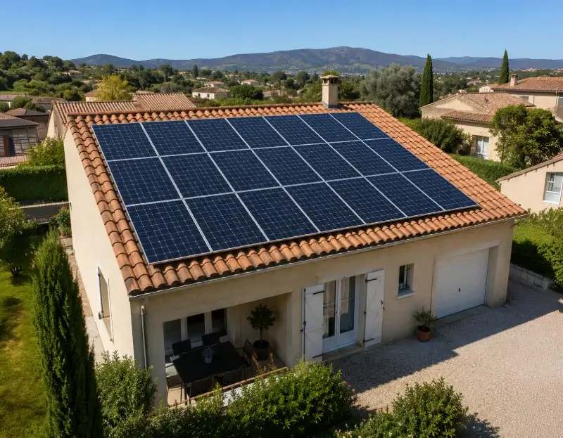 Prime à l'autoconsommation panneaux solaires Saint-Cannat — aide financière de l'État
